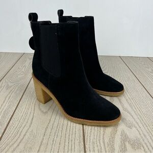 Lauren Ralph Lauren Women's Marianna Pull-On Dress Chelsea Booties 9B Black $195